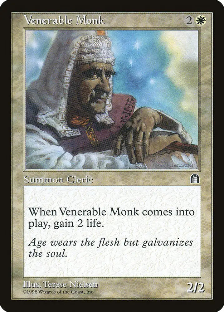 Venerable Monk [Stronghold] - MTG Single