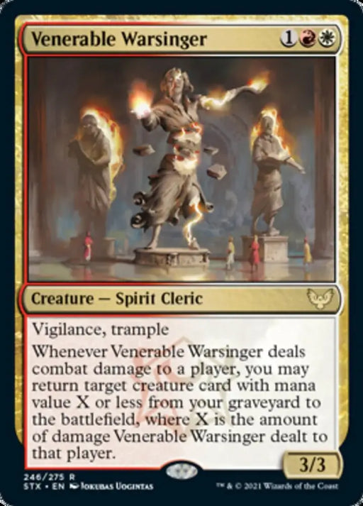 Venerable Warsinger [Strixhaven: School of Mages] - MTG Single