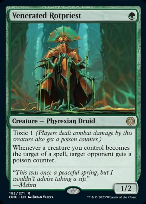 Venerated Rotpriest [Phyrexia: All Will Be One] - MTG Single