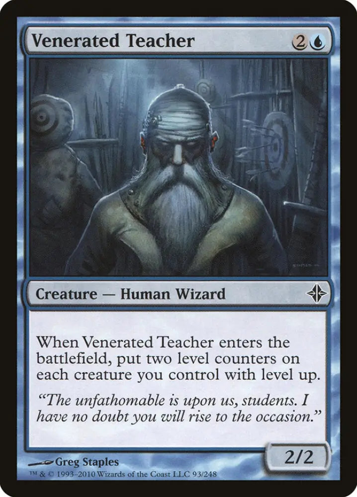 Venerated Teacher [Rise of the Eldrazi] - MTG Single