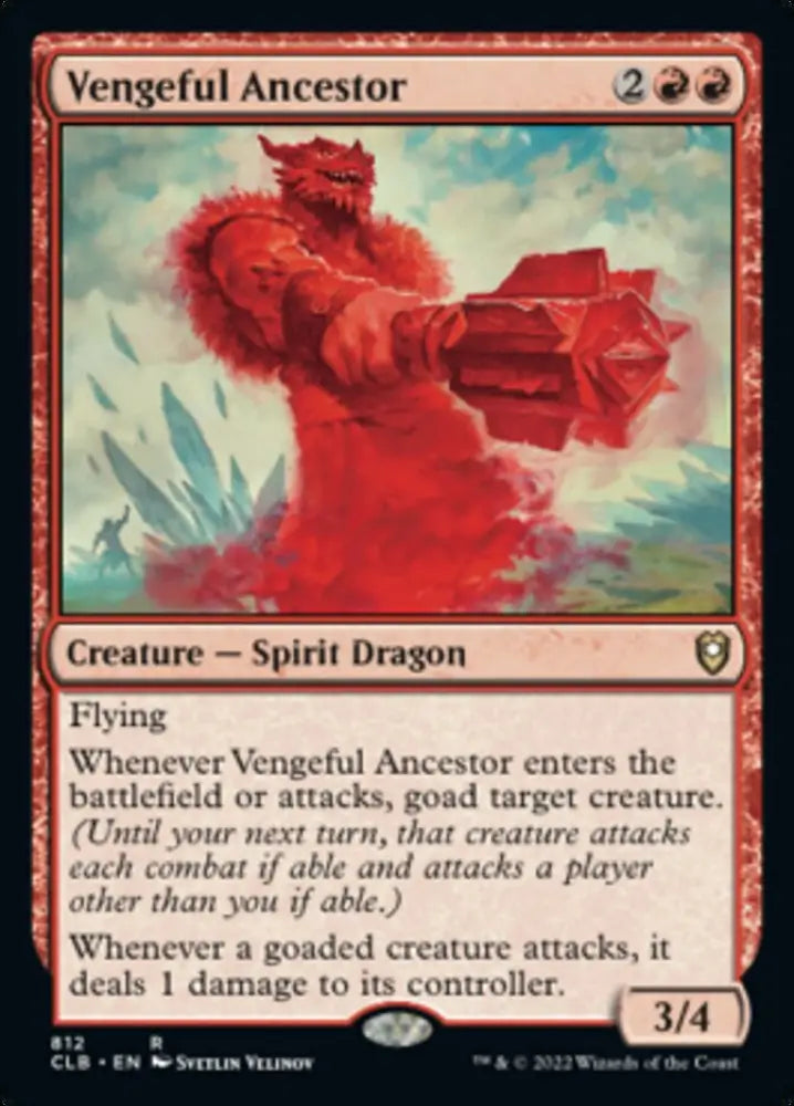 Vengeful Ancestor [Commander Legends: Battle for Baldur’s Gate] - MTG Single