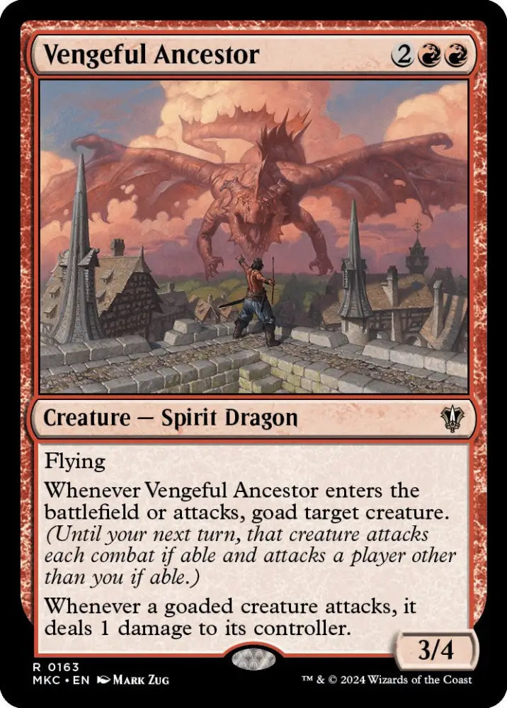 Vengeful Ancestor [Murders at Karlov Manor Commander] - MTG Single