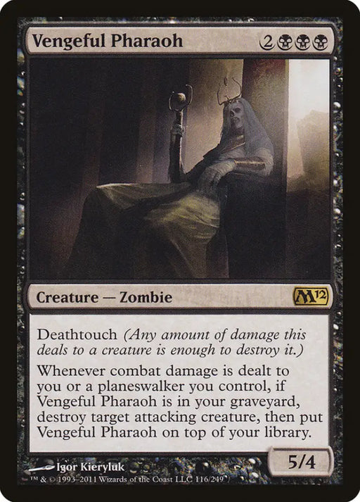 Vengeful Pharaoh [Magic 2012] - MTG Single