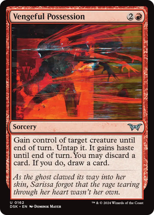 Vengeful Possession [Duskmourn: House of Horror] - MTG Single