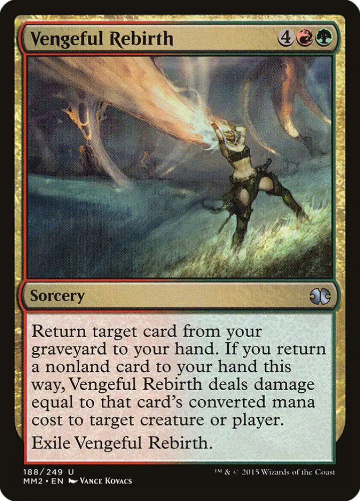 Vengeful Rebirth [Modern Masters 2015] - MTG Single