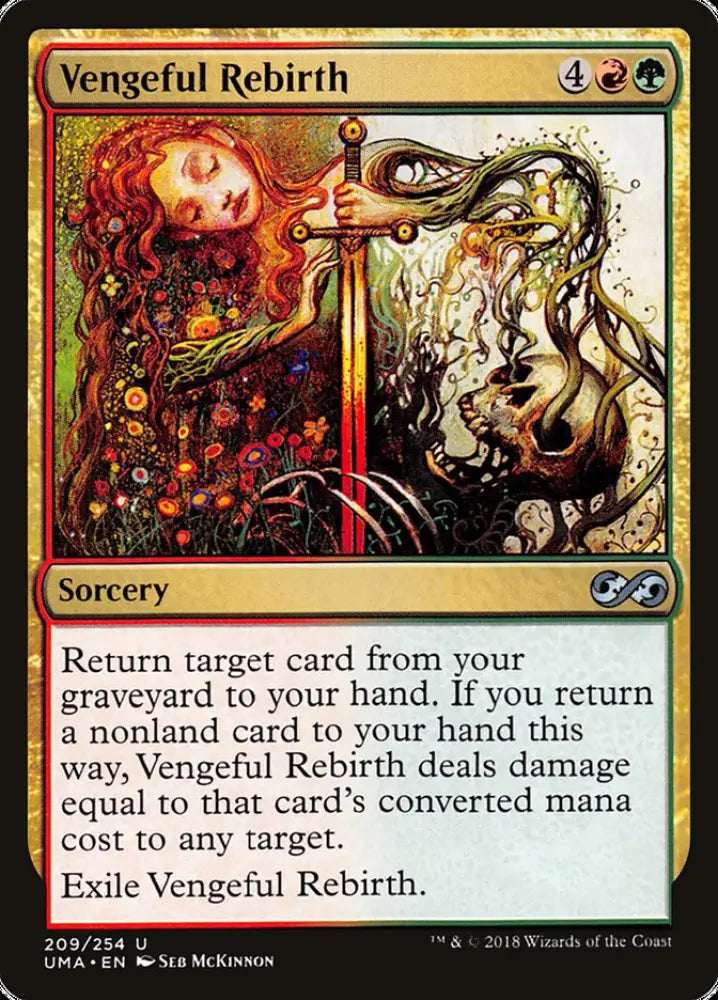 Vengeful Rebirth [Ultimate Masters] - MTG Single