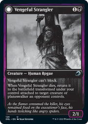 Vengeful Strangler // Strangling Grasp [Innistrad: Double Feature] - MTG Single