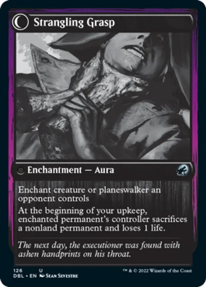Vengeful Strangler // Strangling Grasp [Innistrad: Double Feature] - MTG Single