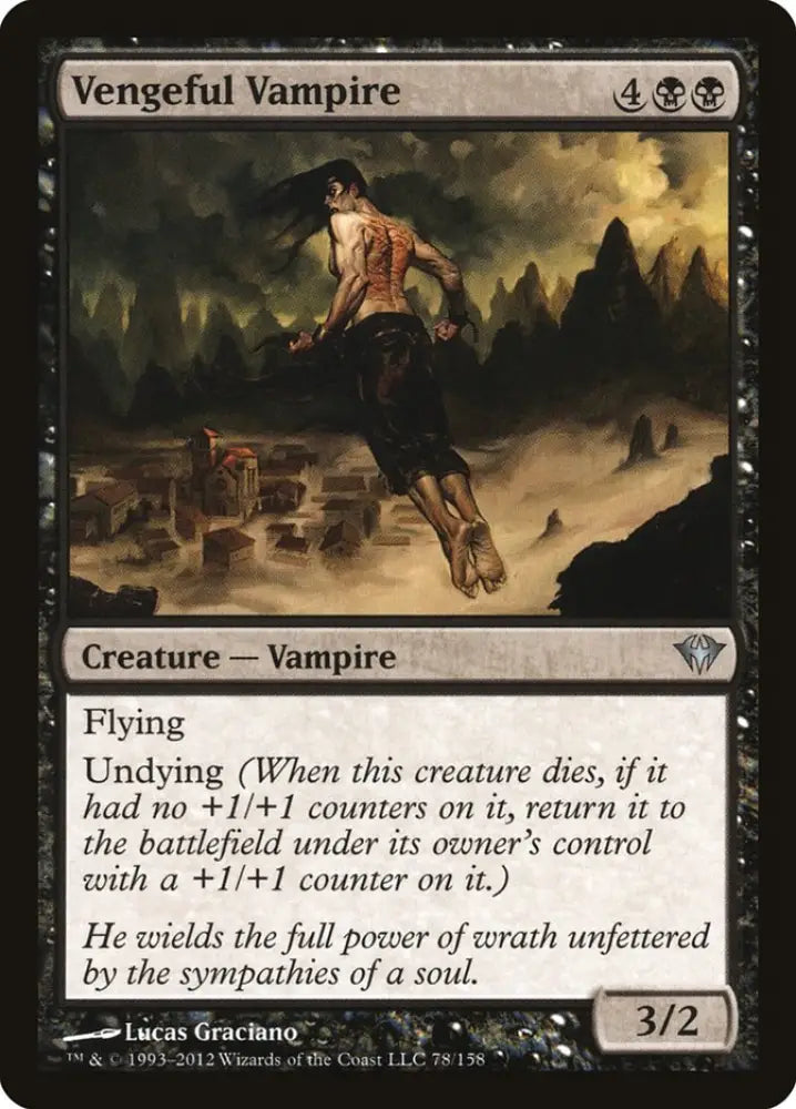 Vengeful Vampire [Dark Ascension] - MTG Single