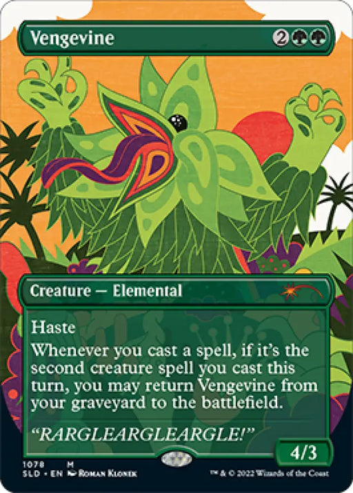 Vengevine (Borderless) [Secret Lair Drop Series] - MTG Single
