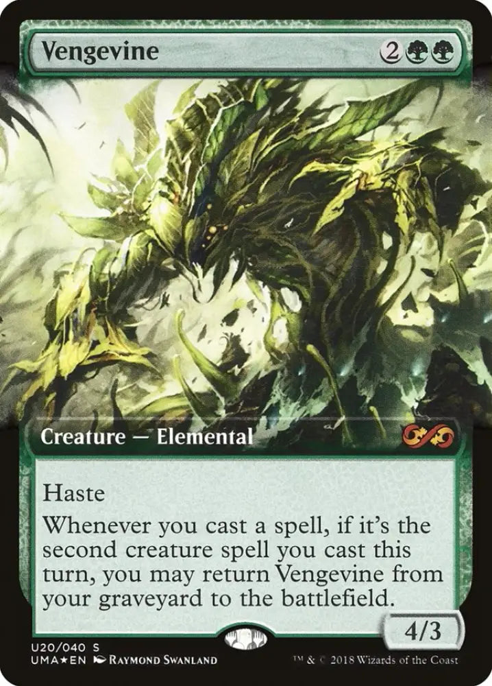 Vengevine (Topper) [Ultimate Masters Box Topper] - MTG Single