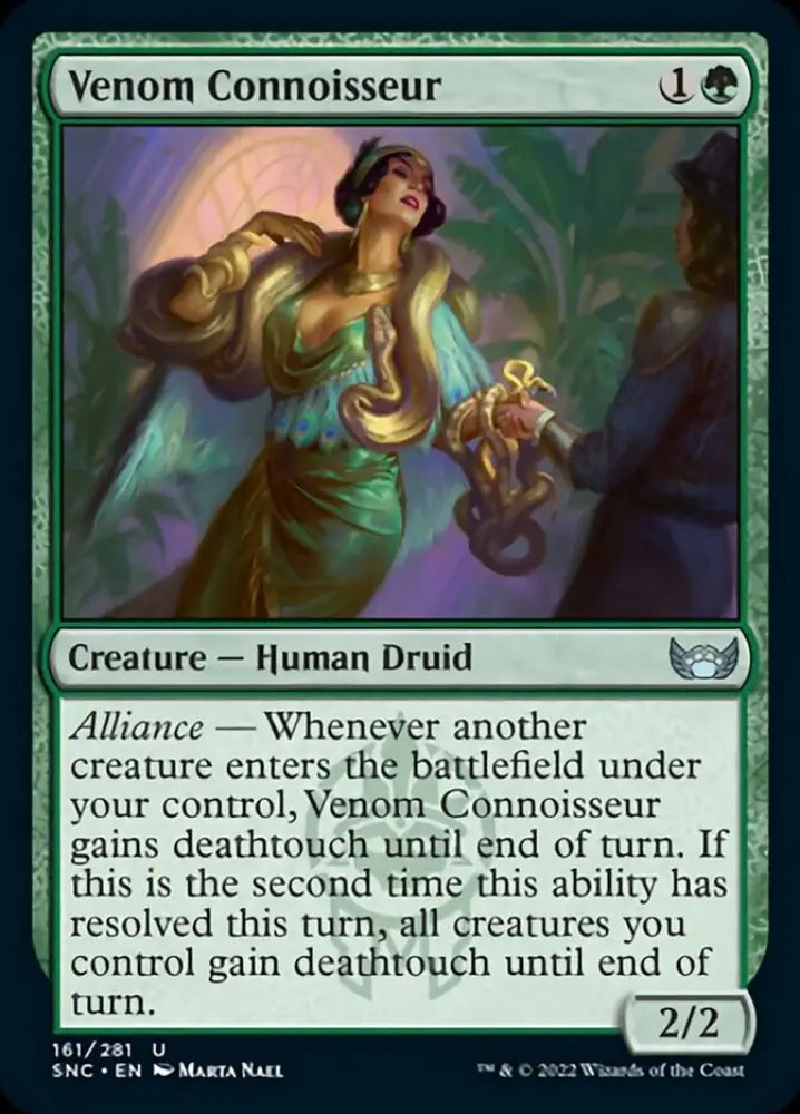 Venom Connoisseur [Streets of New Capenna] - MTG Single