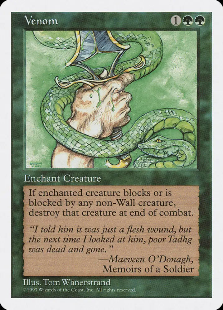 Venom [Fifth Edition] - MTG Single