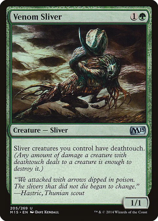 Venom Sliver [Magic 2015] - MTG Single