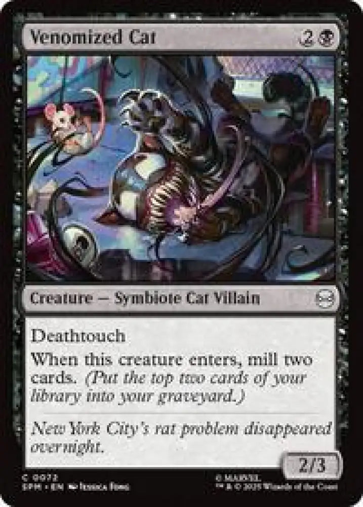 Venomized Cat (72) [Marvel's Spider-Man]