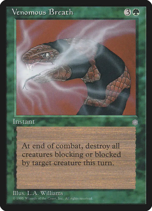 Venomous Breath [Ice Age] - MTG Single