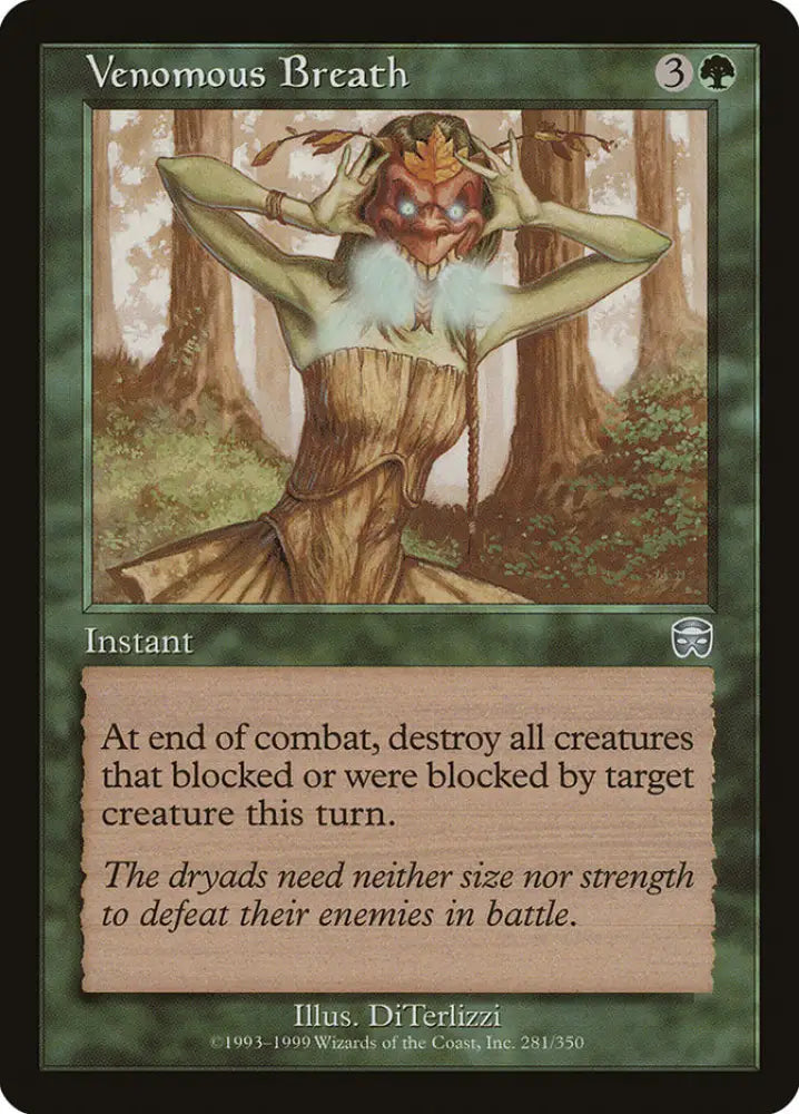 Venomous Breath [Mercadian Masques] - MTG Single