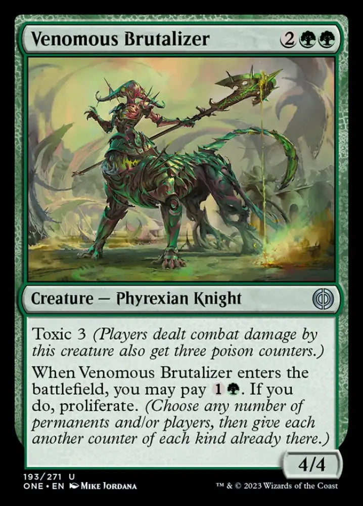 Venomous Brutalizer [Phyrexia: All Will Be One] - MTG Single