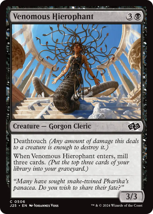 Venomous Hierophant [Foundations Jumpstart] - MTG Single
