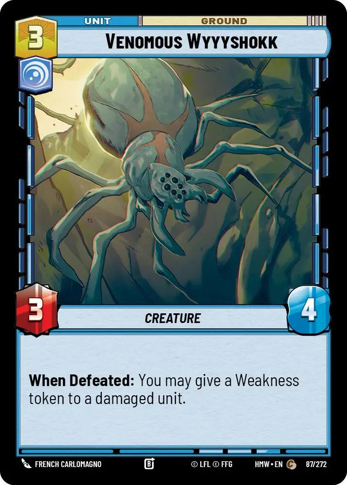 Venomous Wyyyshokk (87/272) [Homeworlds]