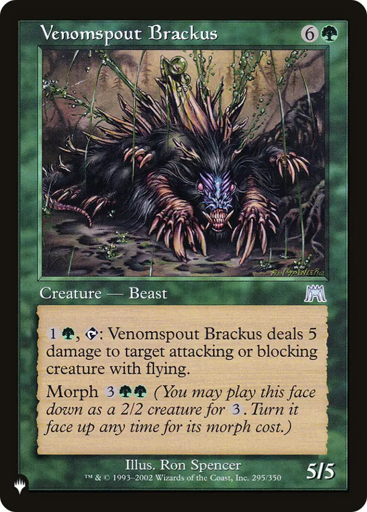Venomspout Brackus [The List] - MTG Single