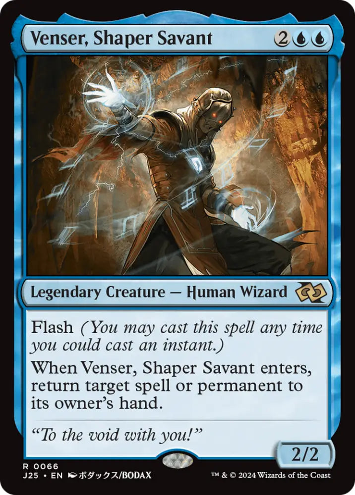 Venser Shaper Savant (Anime) [Foundations Jumpstart] - MTG Single