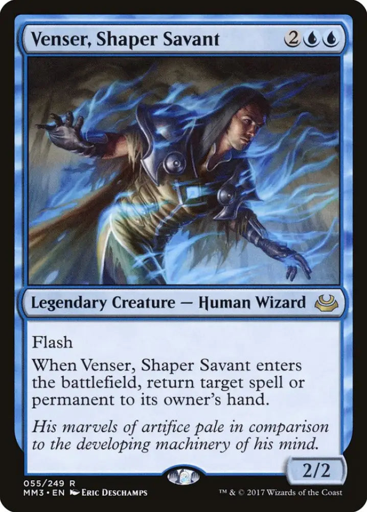 Venser Shaper Savant [Modern Masters 2017] - MTG Single