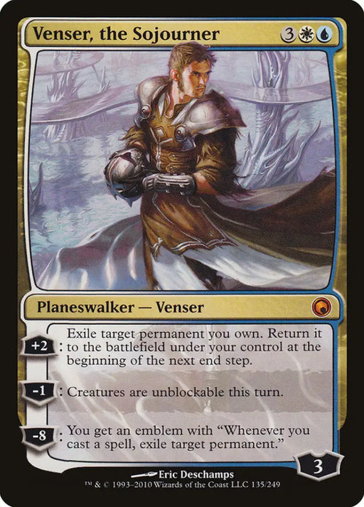 Venser the Sojourner [Scars of Mirrodin] - MTG Single