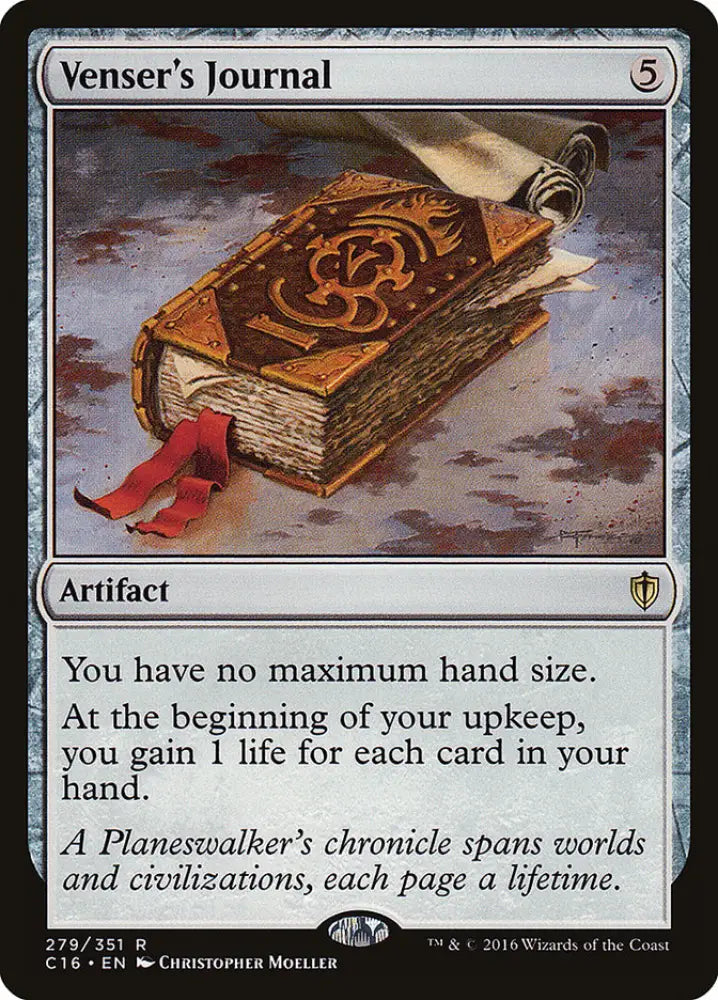 Venser’s Journal [Commander 2016] - MTG Single