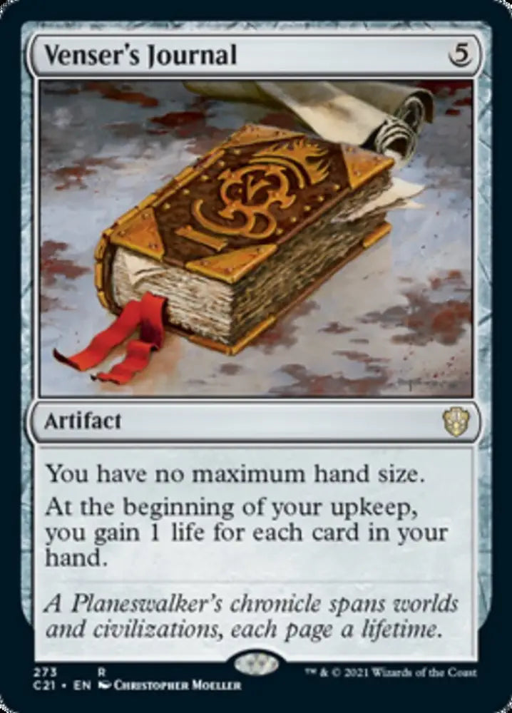 Venser’s Journal [Commander 2021] - MTG Single
