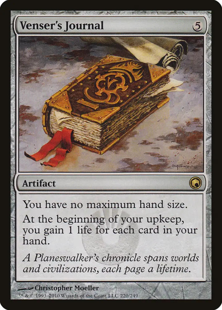 Venser’s Journal [Scars of Mirrodin] - MTG Single