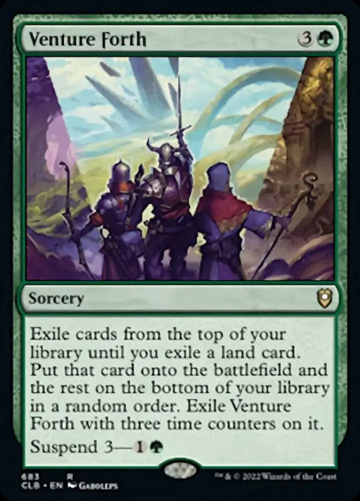 Venture Forth [Commander Legends: Battle for Baldur’s Gate] - MTG Single