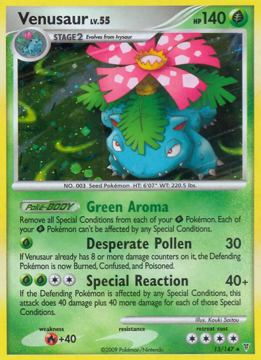 Venusaur (13/147) (Theme Deck Exclusive) [Platinum: Supreme Victors] - Pokemon Single