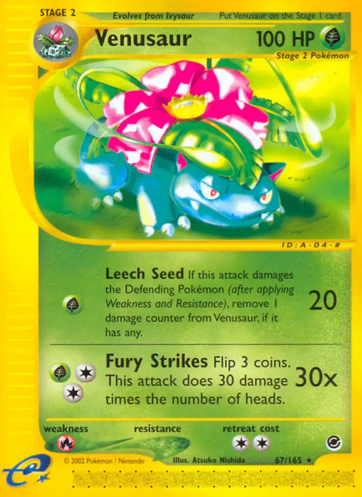 Venusaur (67/165) [Expedition: Base Set] - Pokemon Single