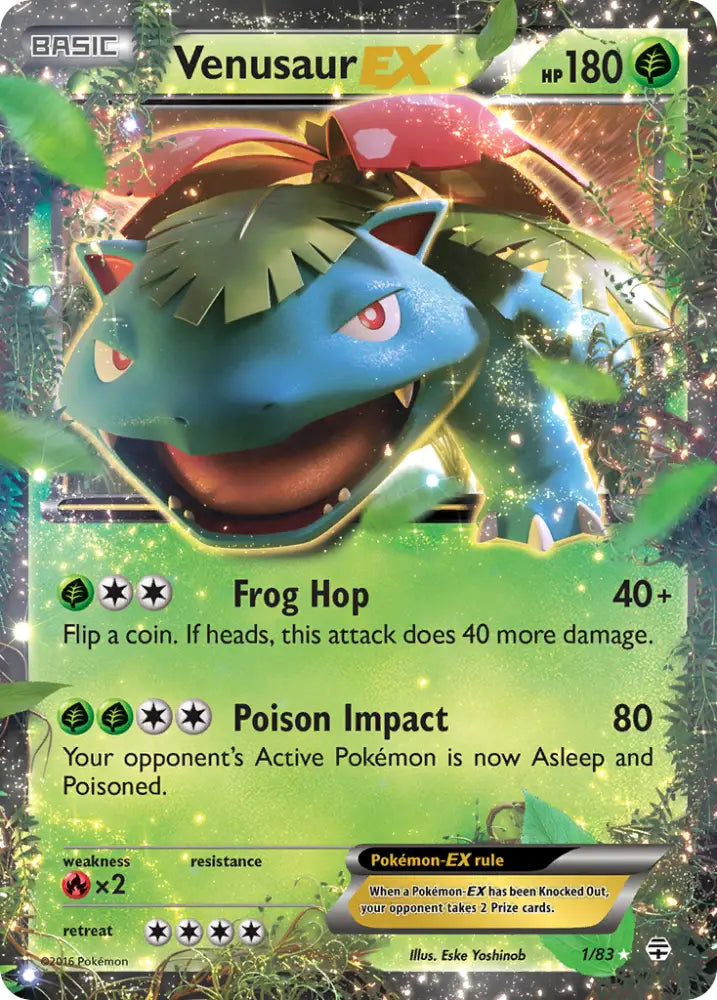 Venusaur EX (1/83) [XY: Generations] - Pokemon Single
