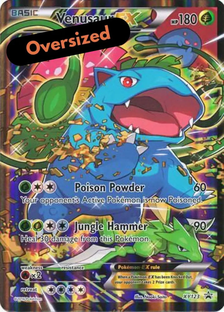 Venusaur EX (XY123) (Jumbo Card) [XY: Black Star Promos] - Pokemon Single