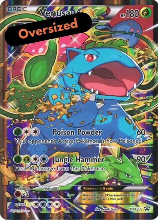 Venusaur EX (XY123) (Jumbo Card) [XY: Black Star Promos] - Pokemon Single