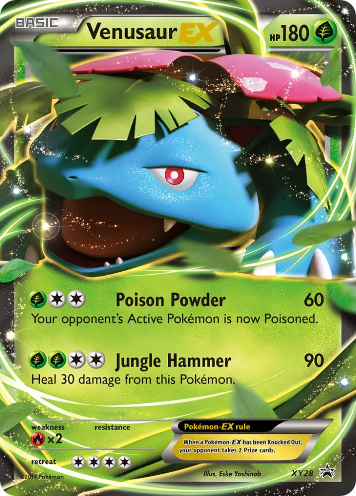 Venusaur EX (XY28) [XY: Black Star Promos] - Pokemon Single