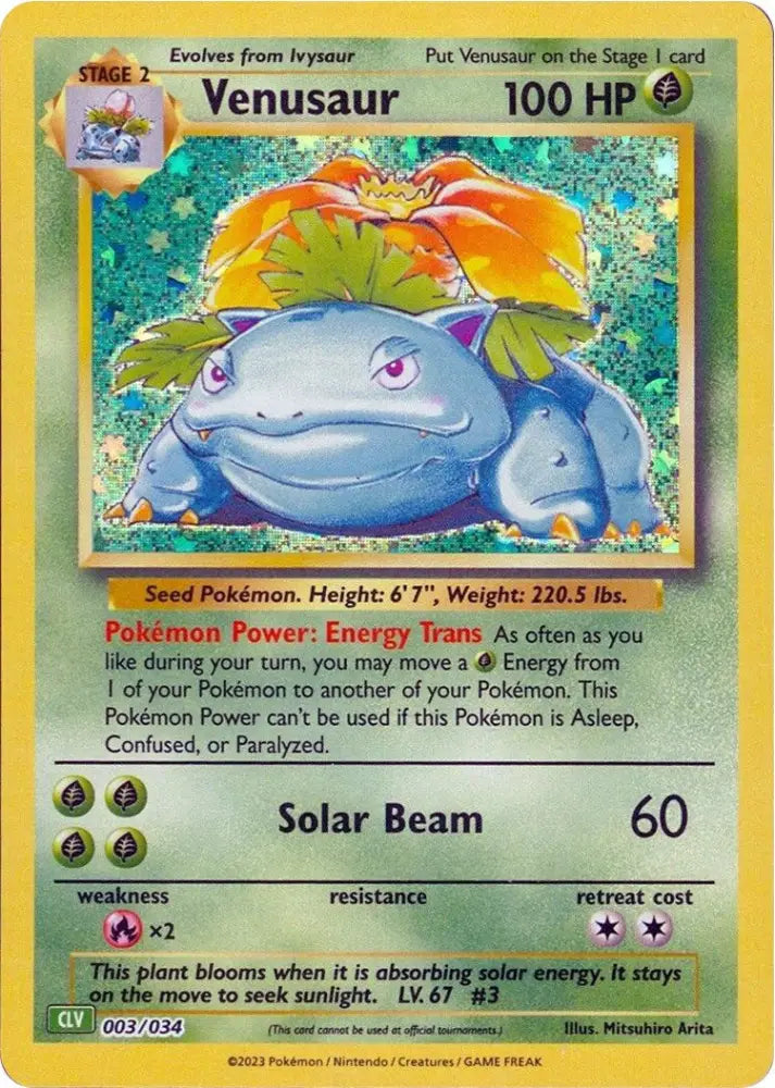 Venusaur [Trading Card Game Classic] - Pokemon Single