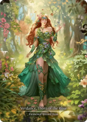 Verdance Thorn of the Rose (Marvel) [Rosetta] Cold Foil - Flesh And Blood Single