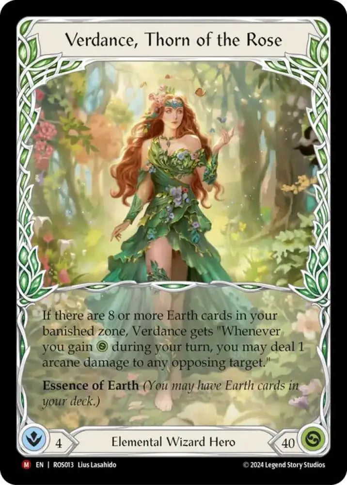 Verdance Thorn of the Rose [Rosetta] - Flesh And Blood Single