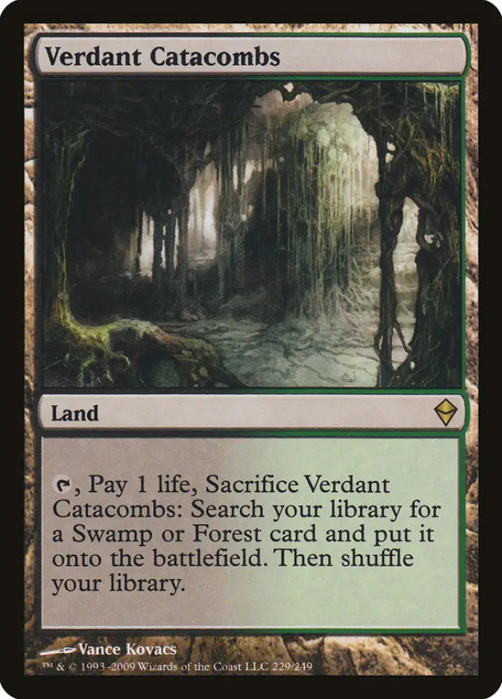 Verdant Catacombs [Zendikar] - MTG Single