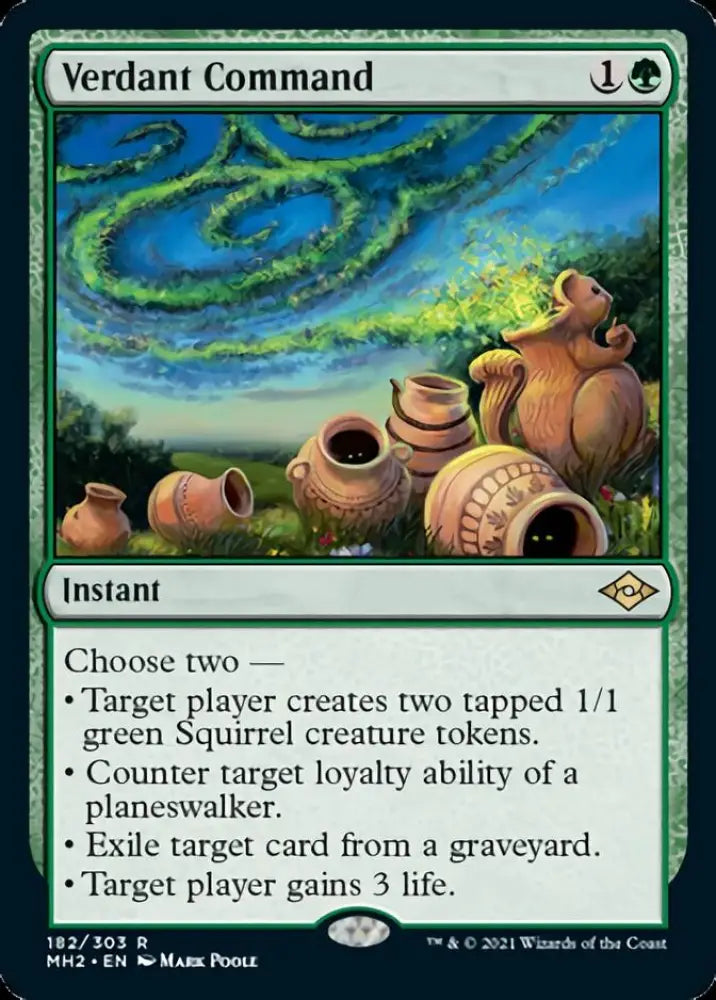Verdant Command [Modern Horizons 2] - MTG Single