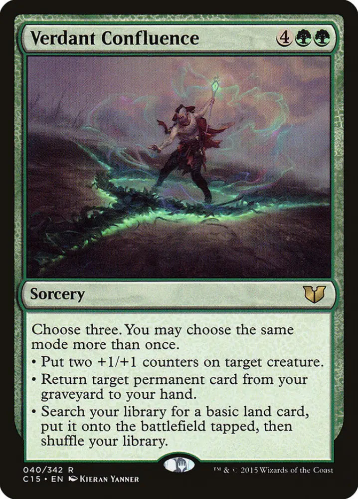 Verdant Confluence [Commander 2015] - MTG Single