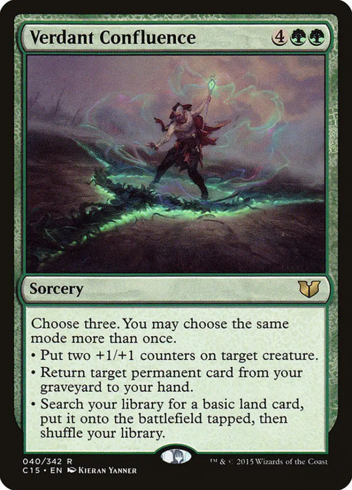 Verdant Confluence [Commander 2015] - MTG Single