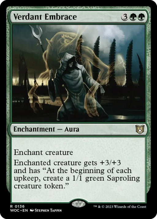Verdant Embrace [Wilds of Eldraine Commander] - MTG Single