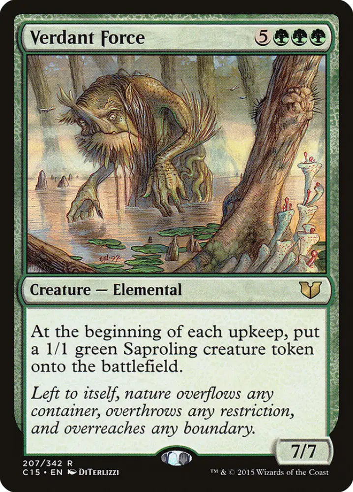 Verdant Force [Commander 2015] - MTG Single