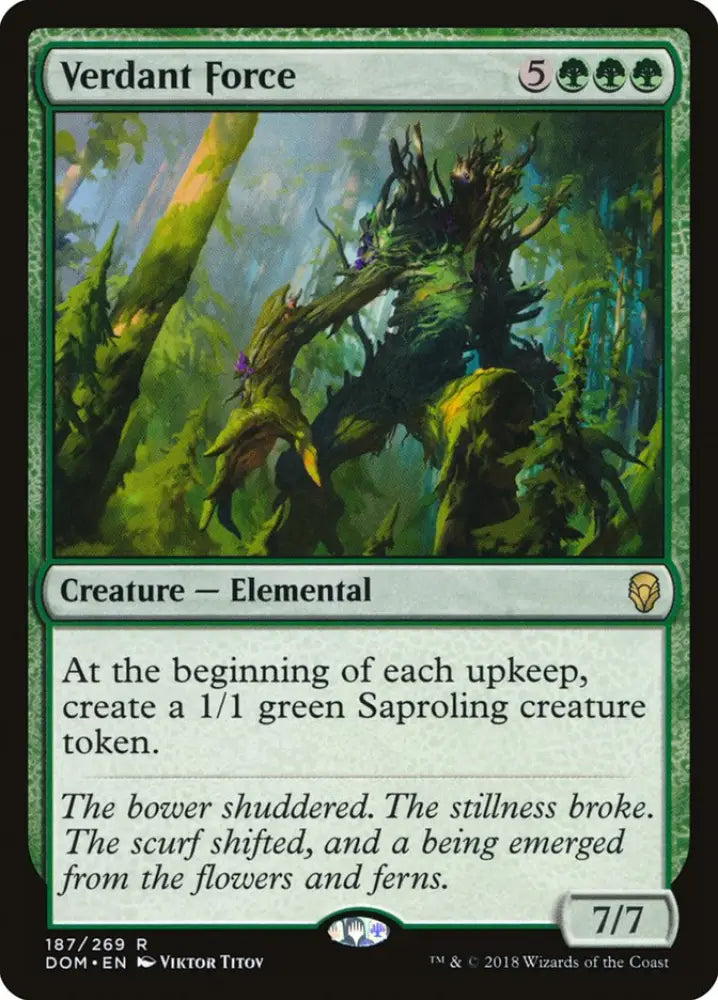 Verdant Force [Dominaria] - MTG Single
