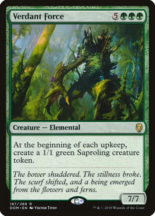Verdant Force [Dominaria] - MTG Single
