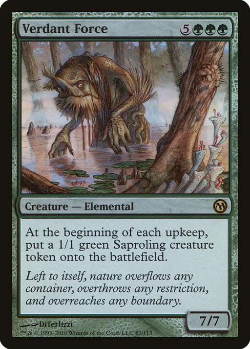 Verdant Force [Duels of the Planeswalkers] - MTG Single